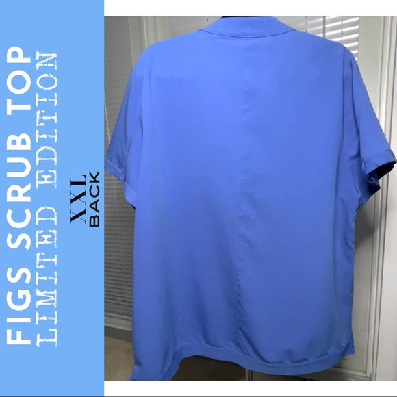 Bundle - TWO FIGS Limited Edition Rosario Military Scrub Top - Picture 4 of 8